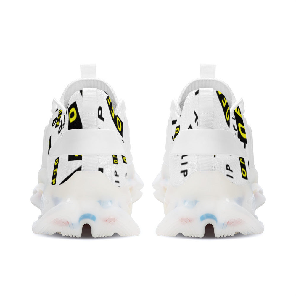 Flip Off | AirFoam React V1 | Classic White |